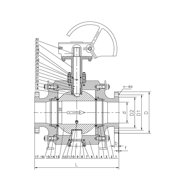 Pigging Valve 10 inch Class 600 Forged Steel API Standard Design RF ...